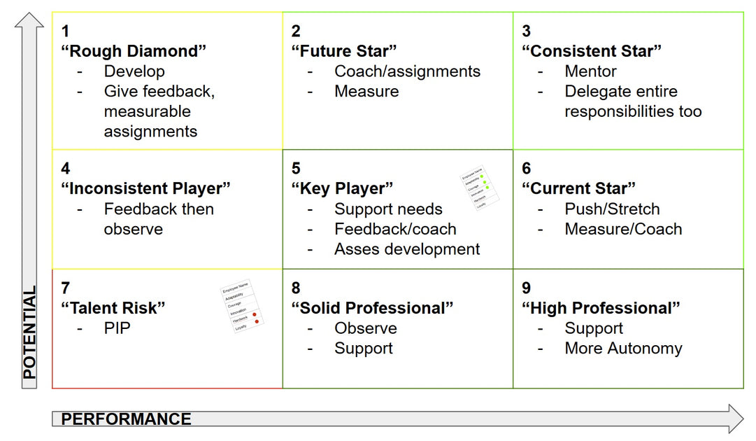 9 Block Process Performance Reviews, 9-Blockers, Succession – ENALAS Group